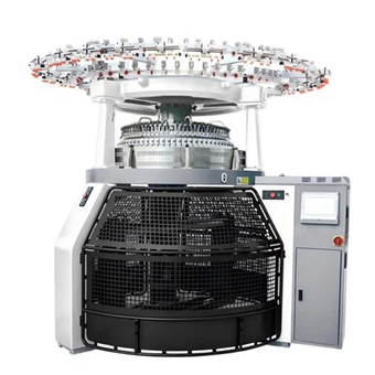 ماكينة حياكة جاكار جيرسي مزدوجة